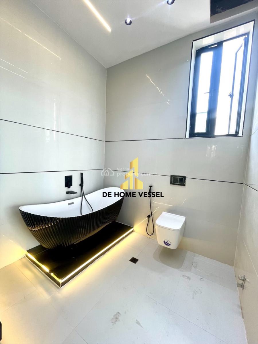 Beautifully Carved 4 Bedroom Fully Detached Home with Bq, Ajah, Lagos, Detached Duplex for Sale