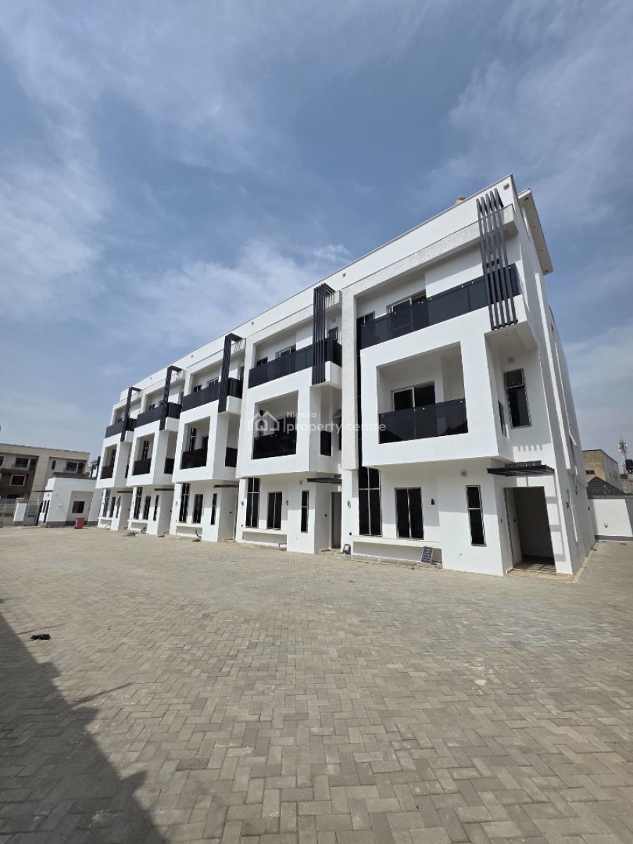 Luxury 4 Bedroom Terrace Duplex with Bq, Jahi By Navy Quaters, Jahi, Abuja, Terraced Duplex for Sale