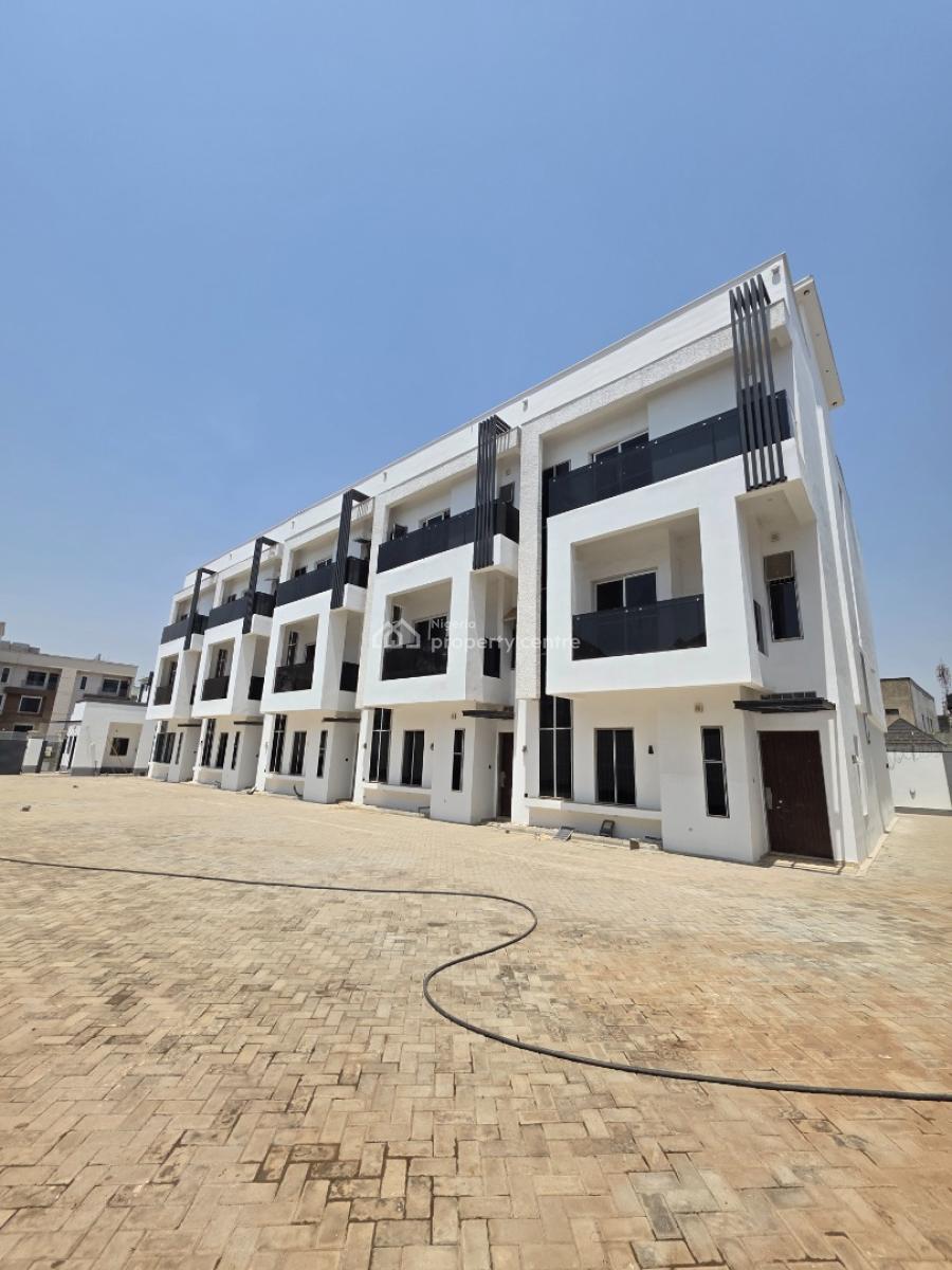 Luxury 4 Bedroom Terrace Duplex with Bq, Jahi By Navy Quaters, Jahi, Abuja, Terraced Duplex for Sale