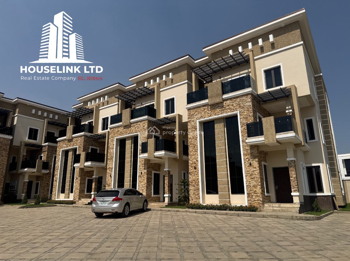 Newly Biilt 4 Bedroom Automated Duplex with Bq Available, By Gilmore, Jahi, Abuja, Terraced Duplex for Sale