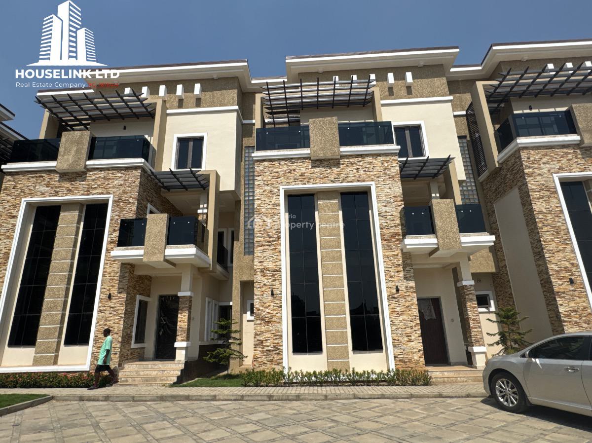 Newly Biilt 4 Bedroom Automated Duplex with Bq Available, By Gilmore, Jahi, Abuja, Terraced Duplex for Sale