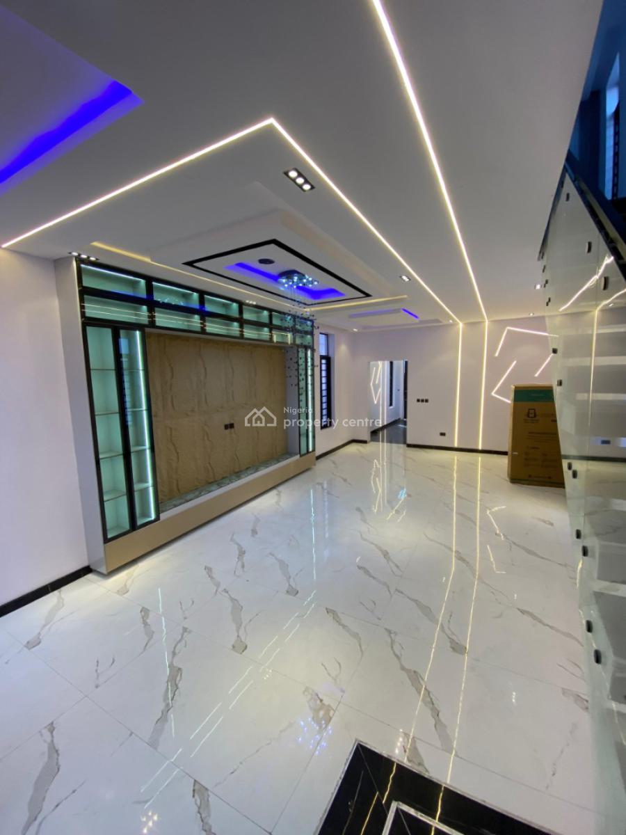 5 Bedroom Fully Detached Duplex with Bq, Cinema, Gym, and Pool, Orchid Road, Lekki Phase 2, Lekki, Lagos, Detached Duplex for Sale
