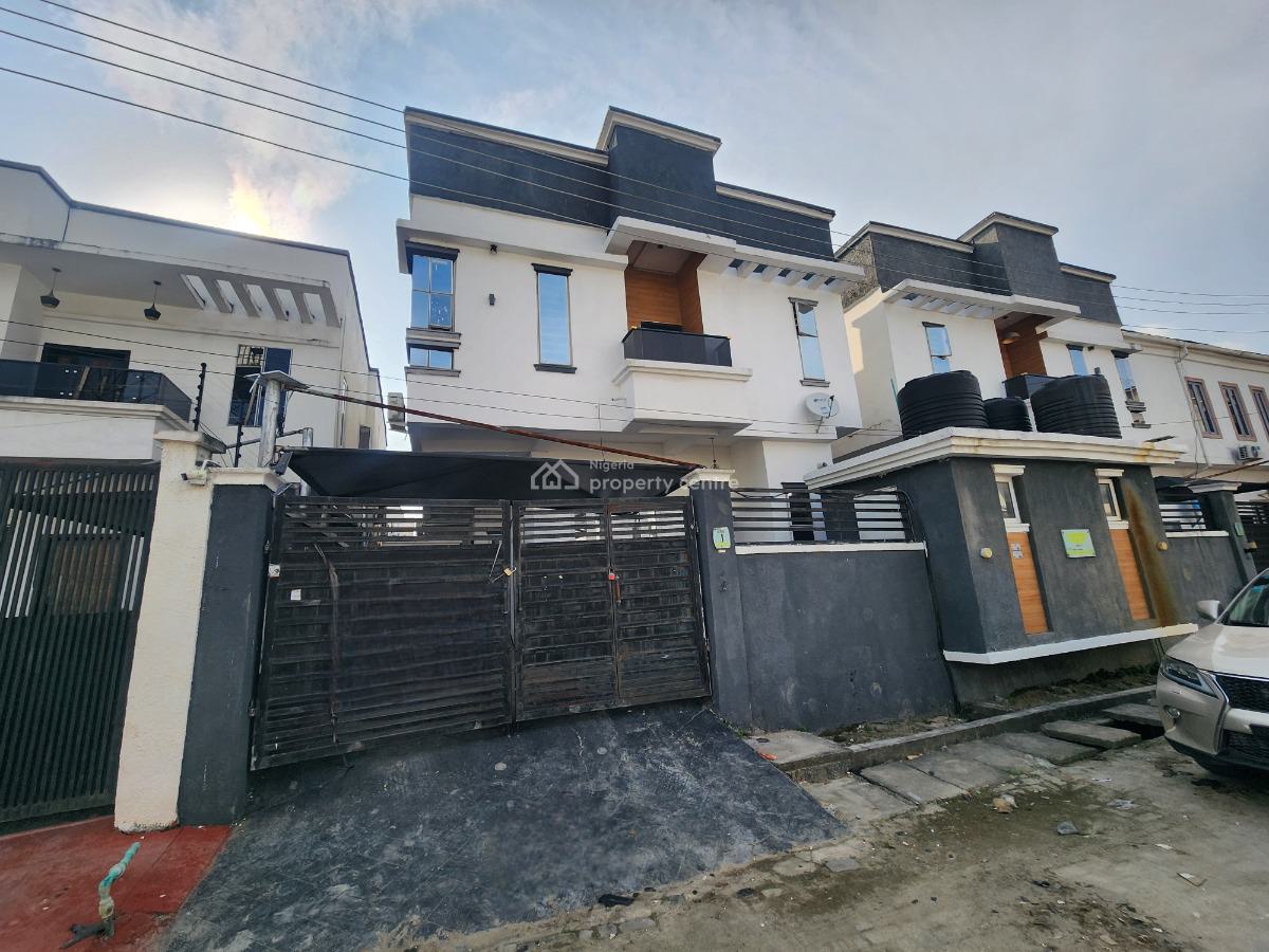 Spacious Fully Furnished 4 Bed Fully Detached Duplex with 4 Acs , 2tv, Ikota Gra Scheme,, Lekki, Lagos, Detached Duplex for Sale
