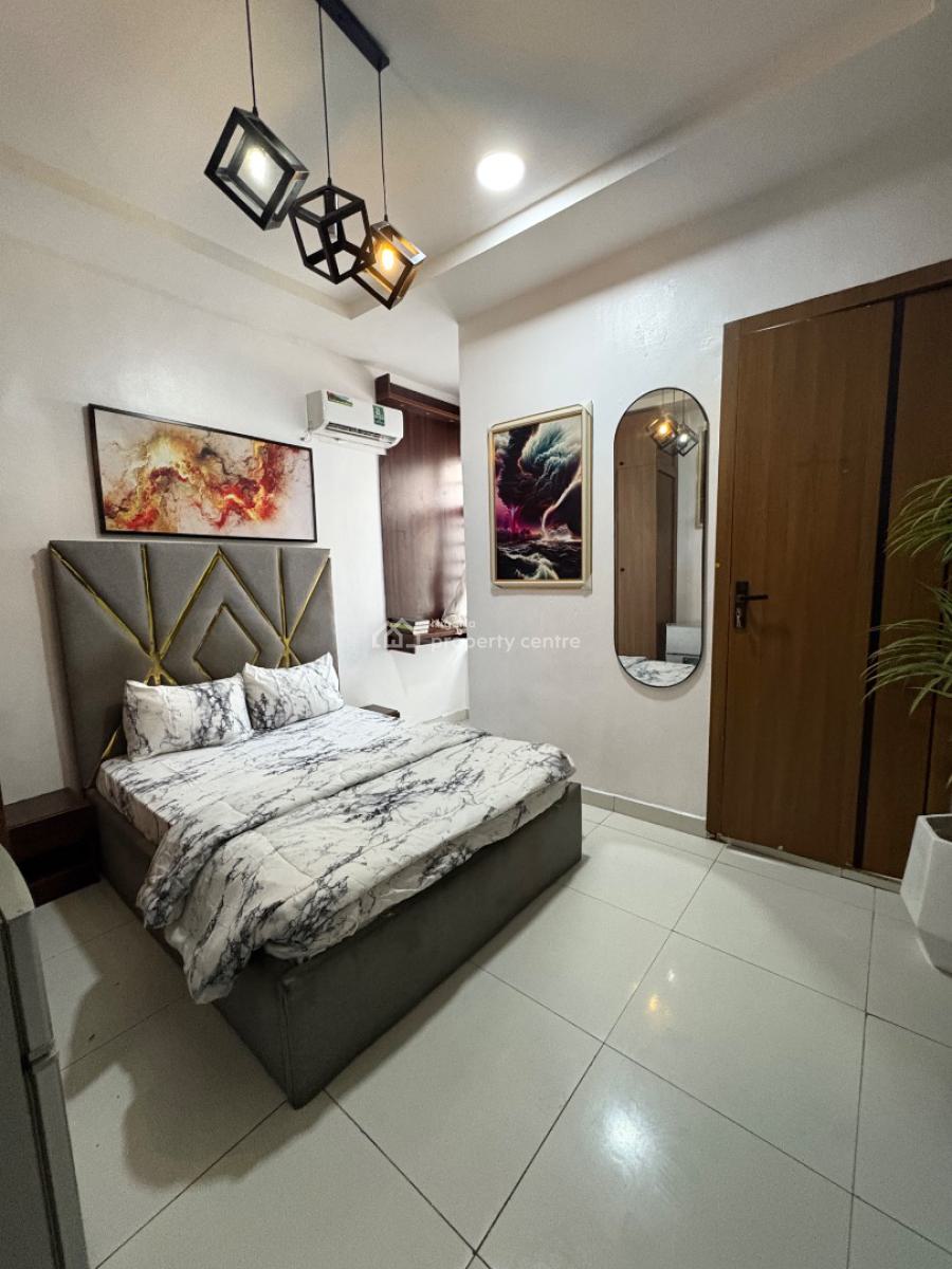Single Room Fully Furnished Monthly Apartment, Lekki Conservation, Lekki Phase 2, Lekki, Lagos, Flat / Apartment for Rent