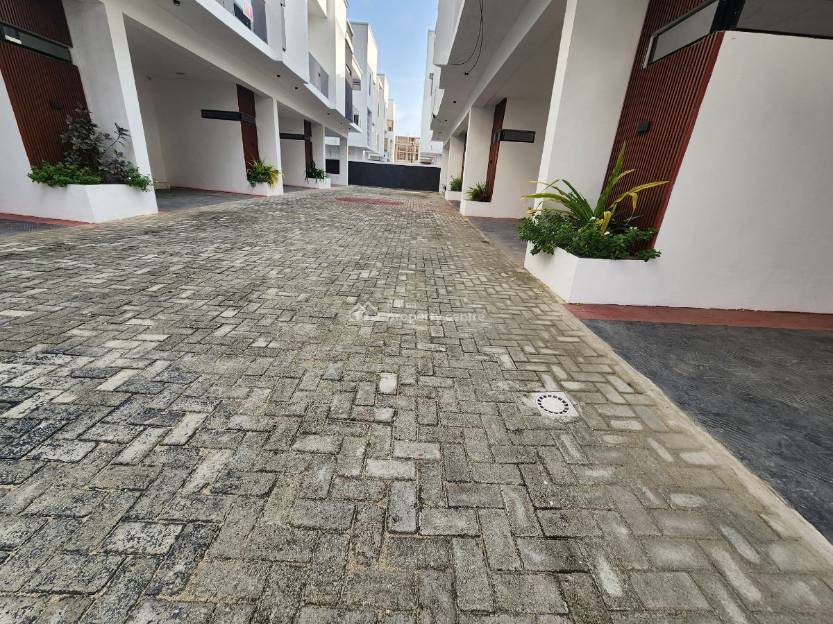 Exquisitely Finished 4 Bedroom Terrace Duplex with Bq, Ikota Gra, Lekki, Ikota, Lekki, Lagos, Terraced Duplex for Sale