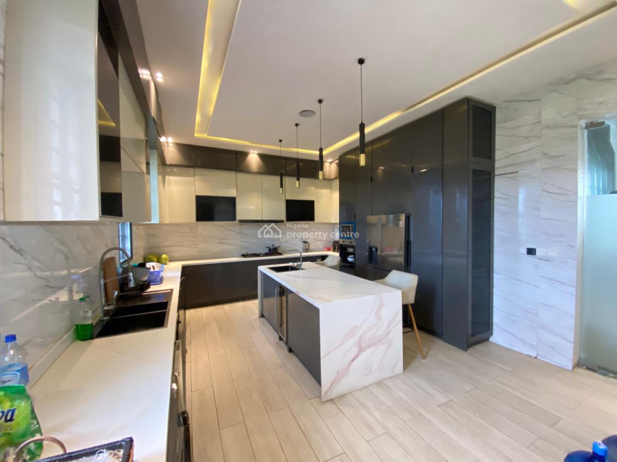 5 Bedroom Fully Furnished Detached Duplex with Bq, Pool, Cinema, Gym, Ikota, Lekki, Lagos, Detached Duplex for Sale