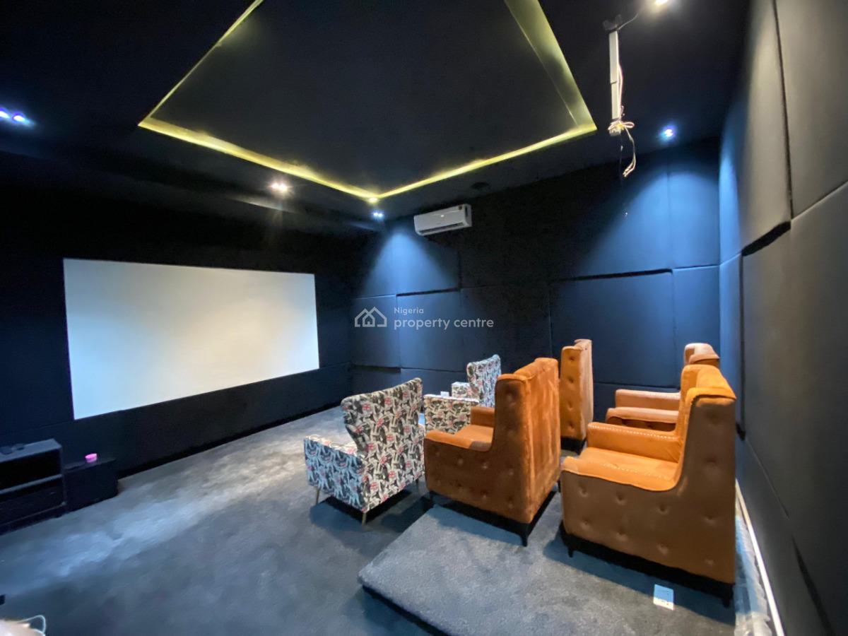 5 Bedroom Fully Furnished Detached Duplex with Bq, Pool, Cinema, Gym, Ikota, Lekki, Lagos, Detached Duplex for Sale