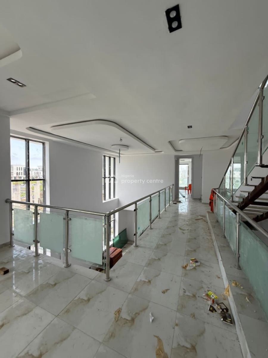 Specious 5 Bedrooms Semi Detached Duplex with Cinema, Pool and Rooftop, Ikate Estate, Lekki, Lagos, Semi-detached Duplex for Rent