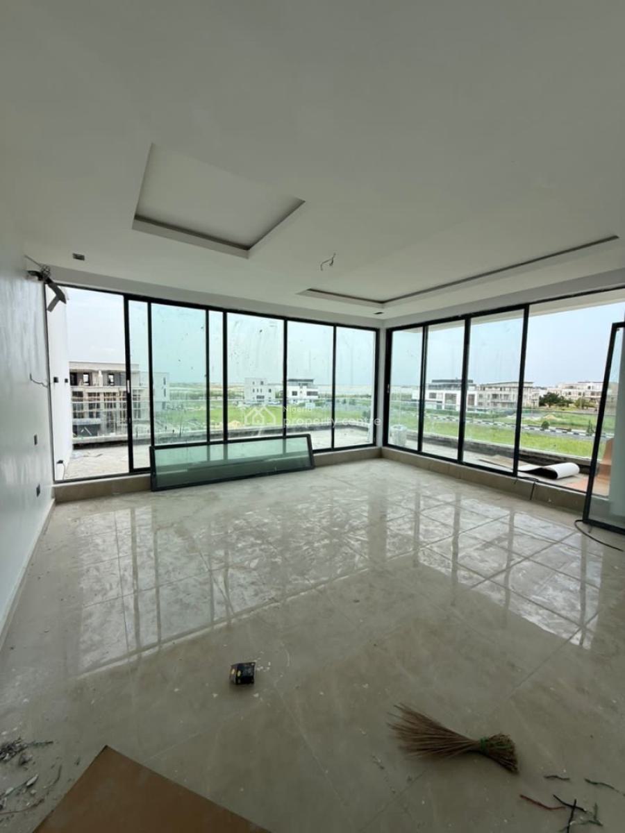 Specious 5 Bedrooms Semi Detached Duplex with Cinema, Pool and Rooftop, Ikate Estate, Lekki, Lagos, Semi-detached Duplex for Rent