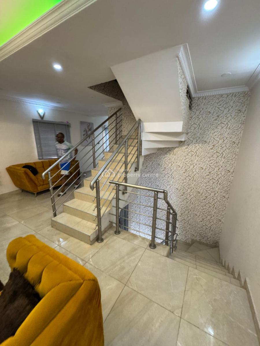 Super Clean 3 Bedroom Terrace Duplex, Chisco Bus Stop By Conoil Filling Station, Ikate Elegushi, Lekki, Lagos, Terraced Duplex for Rent