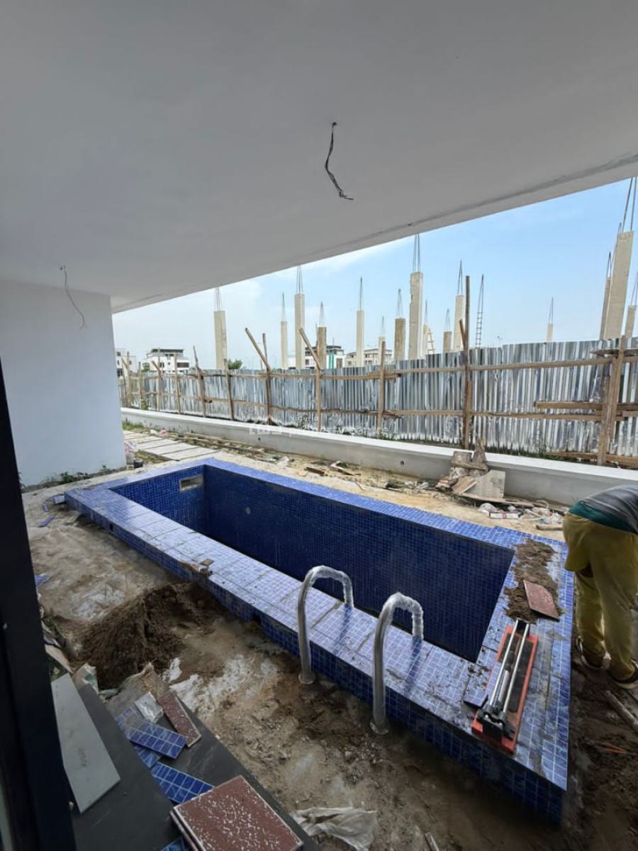 Luxury 5 Bedroom Detached House with Cinema & Pool, Cowrie Creek Estate, Ikate, Lekki, Lagos, Detached Duplex for Rent