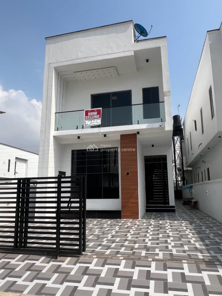 4 Bedroom Fully Detached Duplex in an Estate, Lekki Palm City, Ajah, Lagos, Detached Duplex for Sale