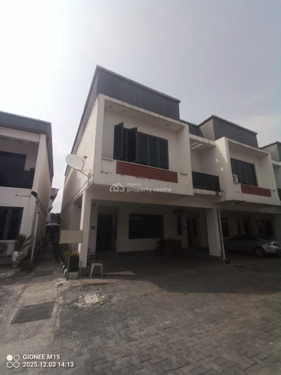 Fully Service 4 Bedroom Terrace Duplex, Ologolo, Lekki, Lagos, Terraced Duplex for Rent