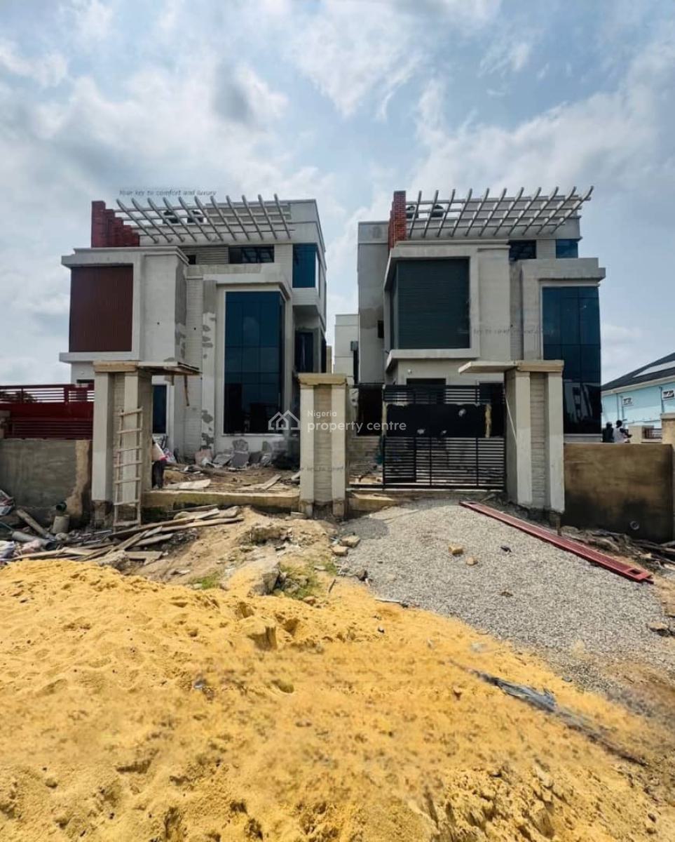 Lovely Built 4 Bedroom Detached Duplex with Bq in Serene Location, Surulere, Lagos, Detached Duplex for Sale