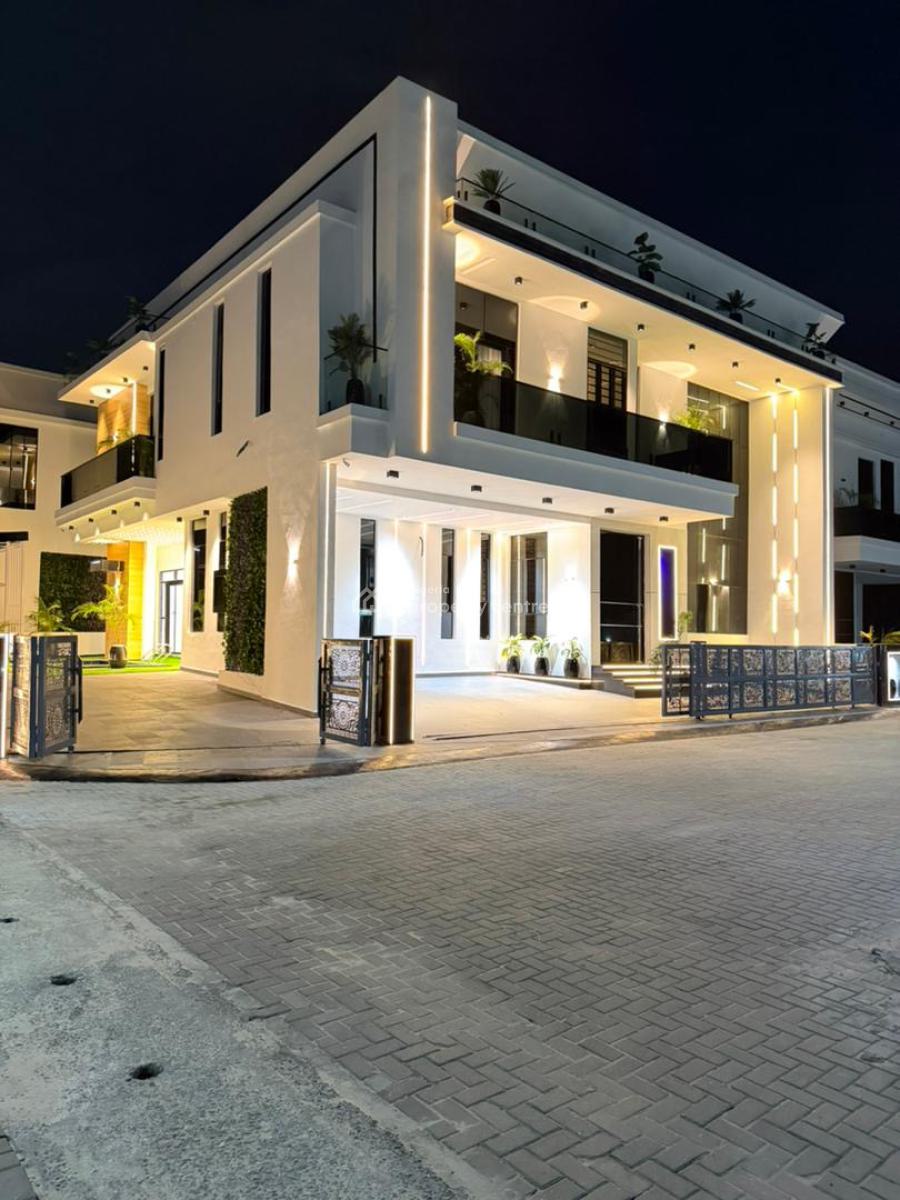 Exclusive Luxury 5 Bedroom Fully Detached Duplex, Chevron Toll Gate, Lekki, Lagos, Detached Duplex for Sale