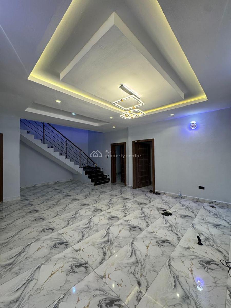 Luxury Built 4 Bed Semi Detached with Bq & Pool, Chevron Toll Gate, Lekki, Lagos, Semi-detached Duplex for Sale