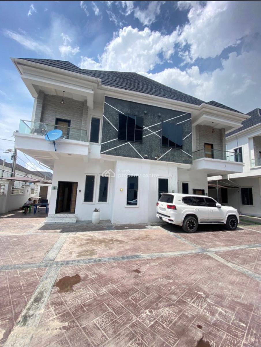 Exotic 4 Bed Semi Detached with Bq, Chevron Toll Gate, Lekki, Lagos, Semi-detached Duplex for Sale
