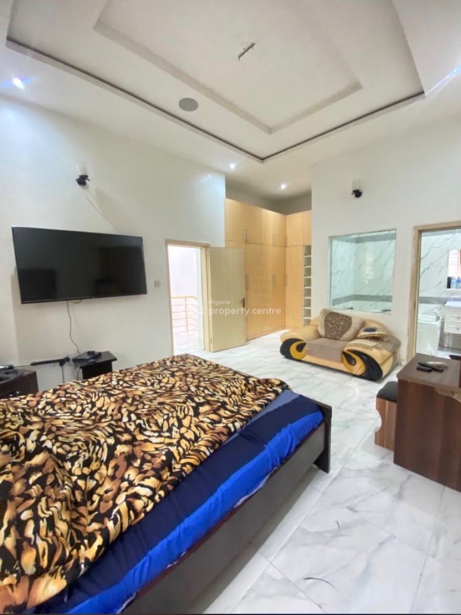Exotic 4 Bed Semi Detached with Bq, Chevron Toll Gate, Lekki, Lagos, Semi-detached Duplex for Sale