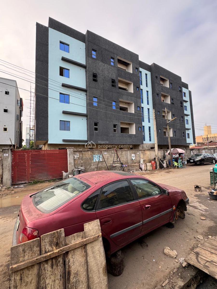 Very Spacious Lovely 3 Bedroom Apartment, in a Secured Neighborhood in Yaba, Yaba, Lagos, Block of Flats for Sale