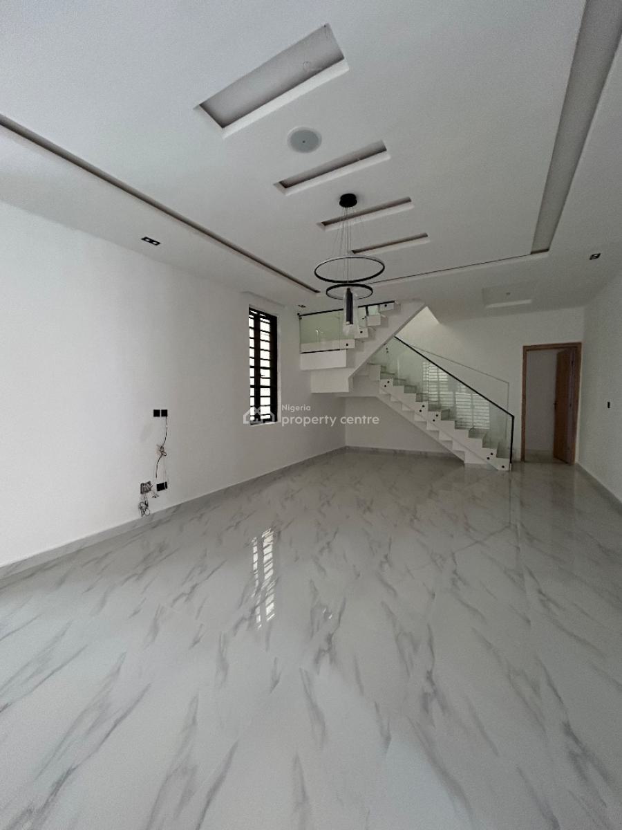 Newly Built and Spacious 5 Bedroom Detached Duplex with a Bq & Pool, Chevron Drive, Lekki, Lagos, Detached Duplex for Sale