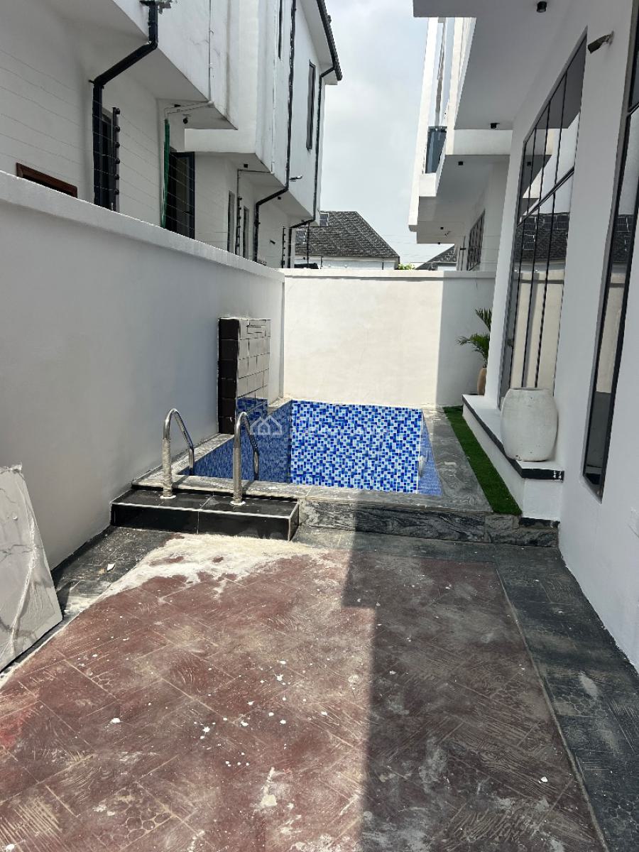 Newly Built and Spacious 5 Bedroom Detached Duplex with a Bq & Pool, Chevron Drive, Lekki, Lagos, Detached Duplex for Sale