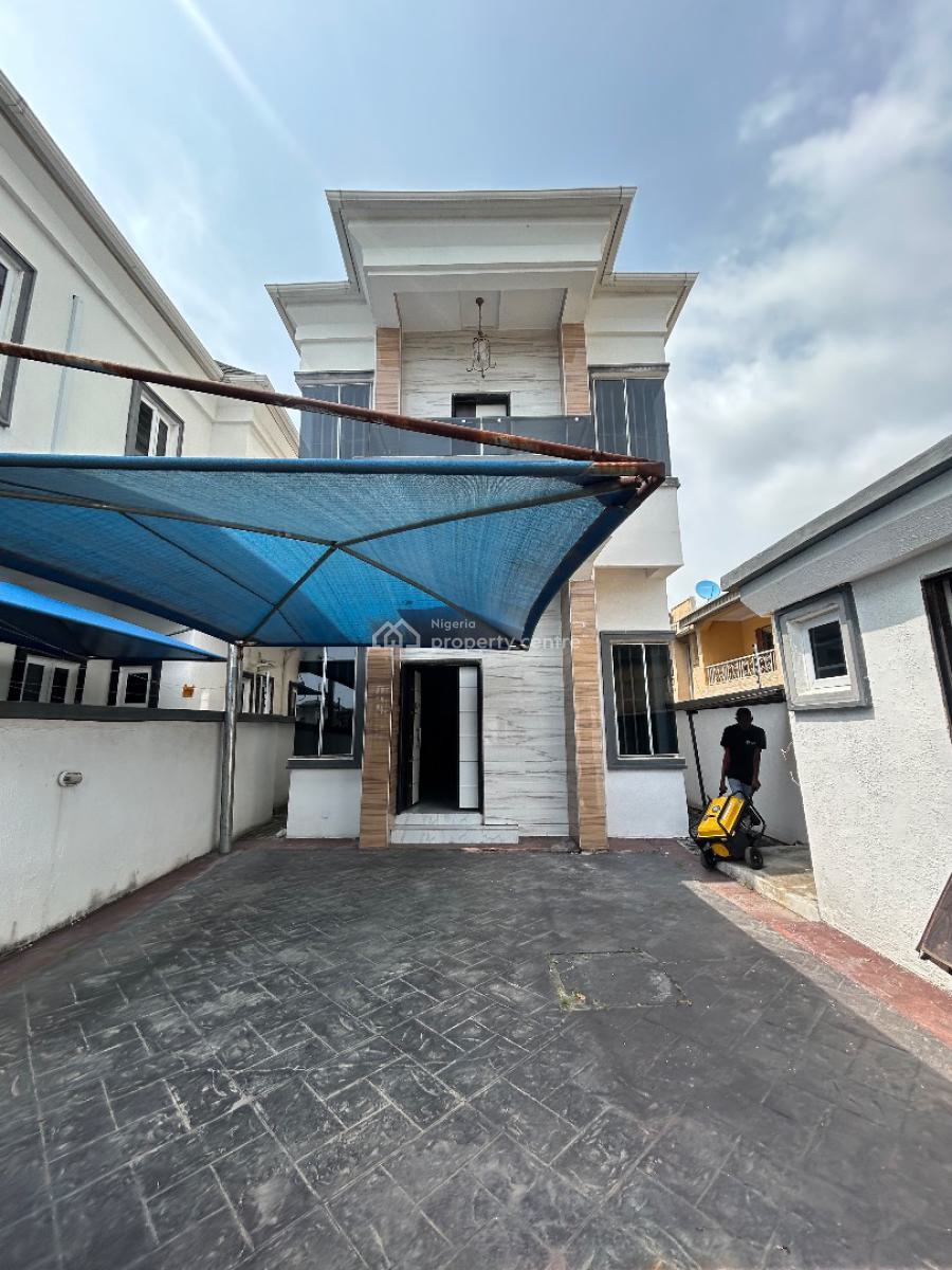 Well Maintained and Spacious 5 Bedroom Fully Detached Duplex with a Bq, Chevron Drive, Lekki, Lagos, Detached Duplex for Sale
