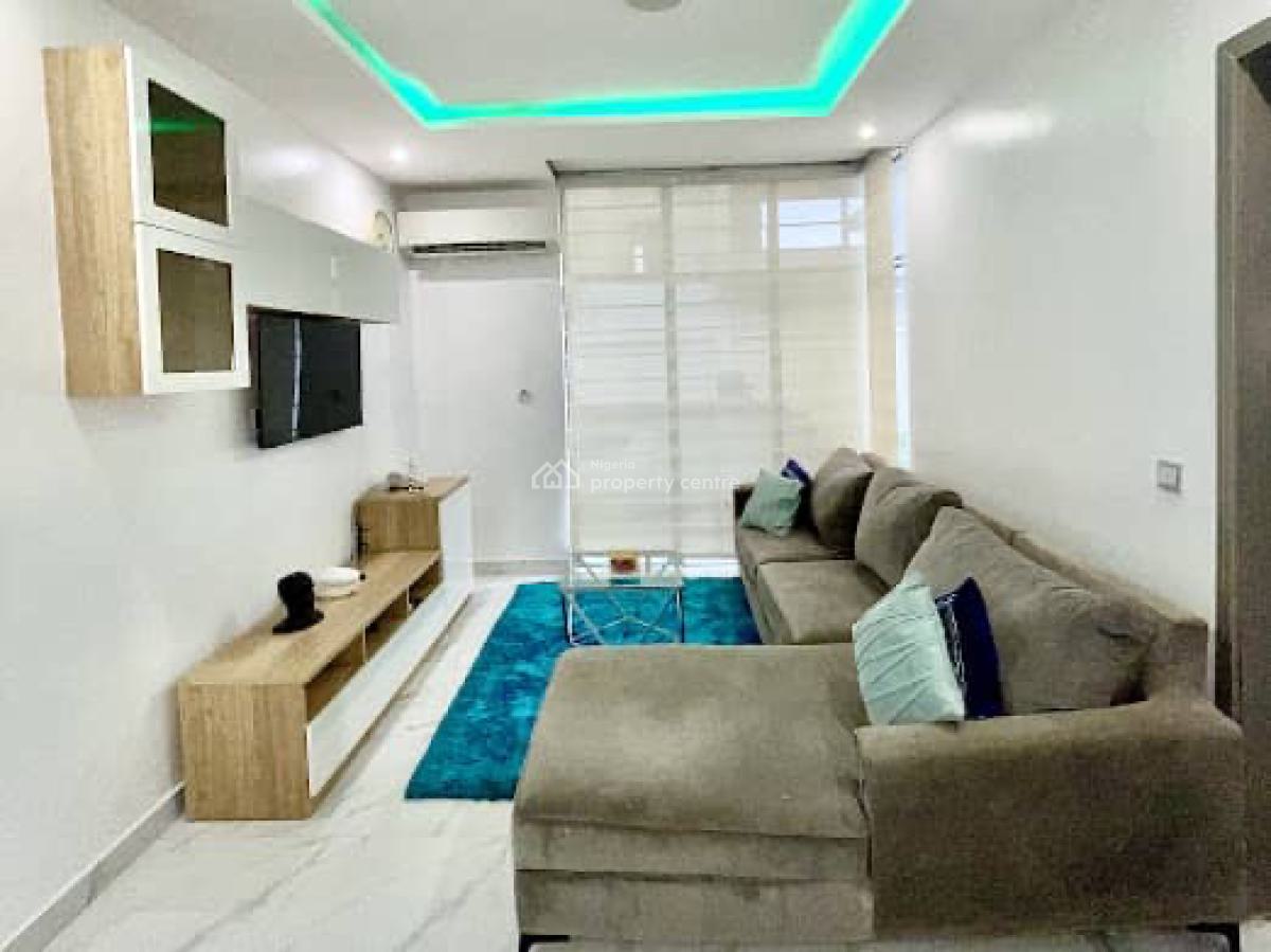a Tasteful Furnished Mini Falt Apartment with Pool, Gym, Ps5, Ceiling Bluetooth Speaker, Elevator, Balconies, Lekki Phase 1, Lekki, Lagos, Flat / Apartment Short Let