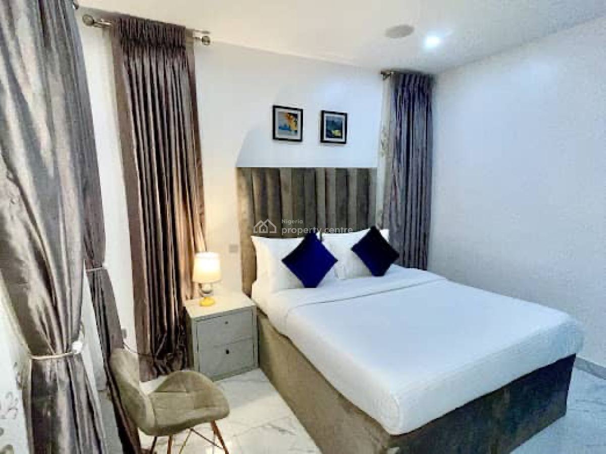 a Tasteful Furnished Mini Falt Apartment with Pool, Gym, Ps5, Ceiling Bluetooth Speaker, Elevator, Balconies, Lekki Phase 1, Lekki, Lagos, Flat / Apartment Short Let