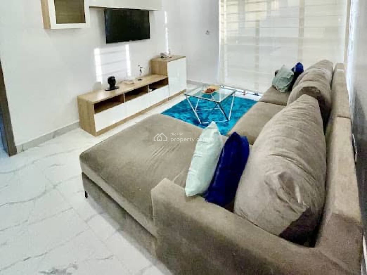 a Tasteful Furnished Mini Falt Apartment with Pool, Gym, Ps5, Ceiling Bluetooth Speaker, Elevator, Balconies, Lekki Phase 1, Lekki, Lagos, Flat / Apartment Short Let