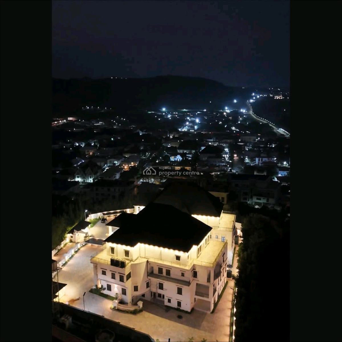 Newly Developed 9 Bedrooms Exquisite Mansion with a Penthouse Elevator, Maitama District, Abuja, House for Sale