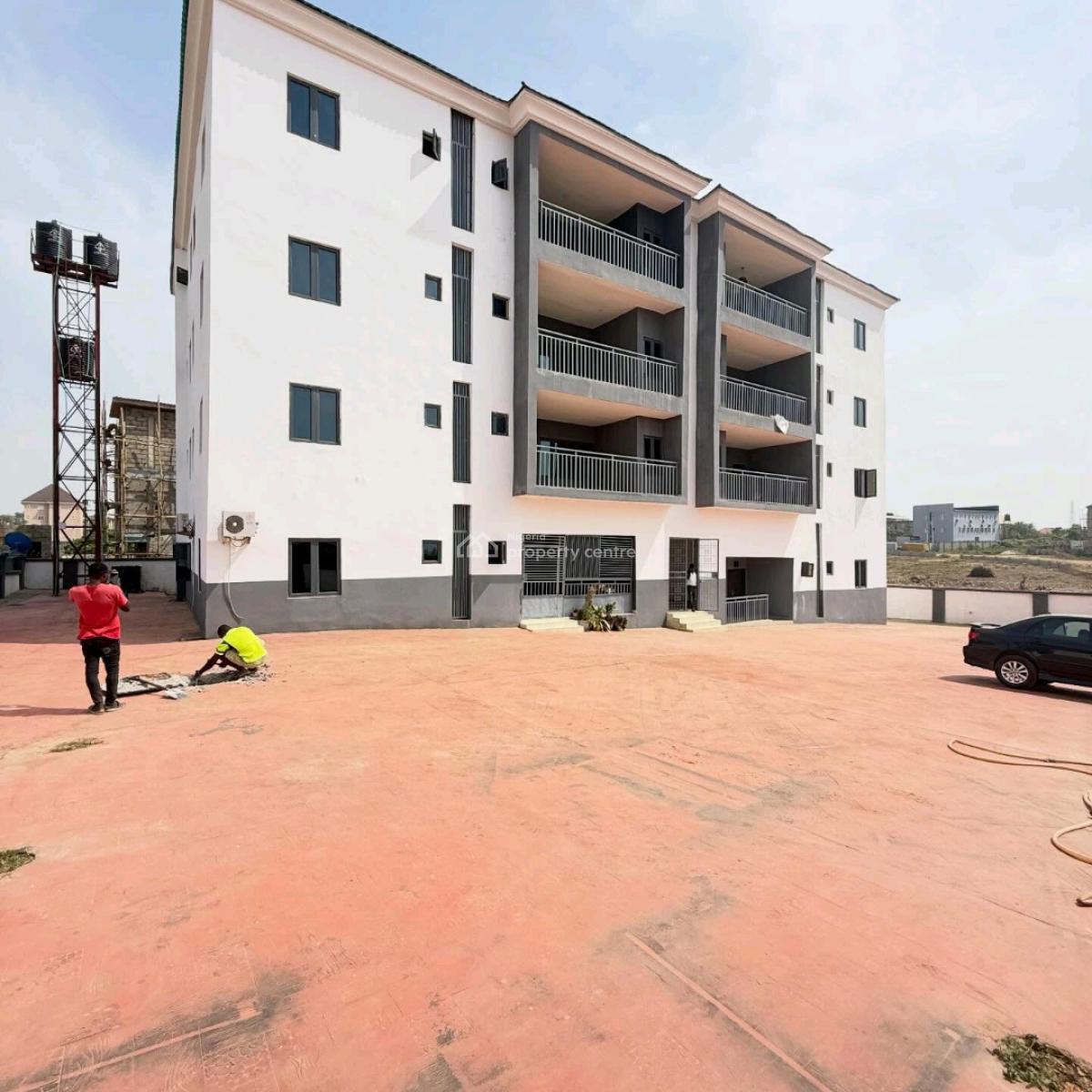 Newly Completed Spacious 3 Bedrooms Apartment with a Room Boys Quarters, Life Camp, Abuja, Flat / Apartment for Sale