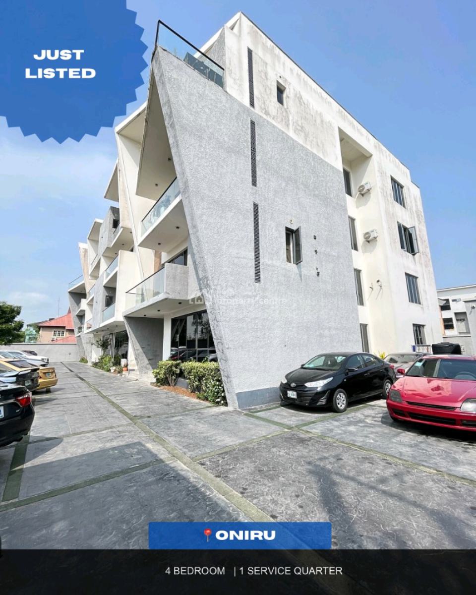 4 Bedroom Maisonette with Bq, Oniru, Victoria Island (vi), Lagos, House for Sale