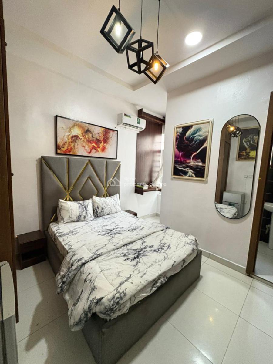 a Furnished 1 Room in a Shared Apartment Sharing Only Kitchen, Lekki Conservation Road, Lekki, Lagos, Self Contain (single Rooms) for Rent