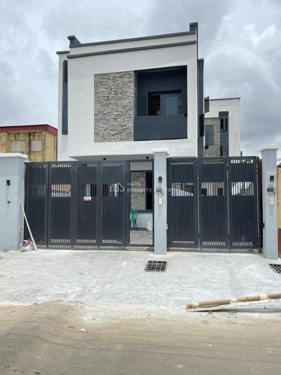 Newly Built 4 Bedroom Semi Detached Duplex with a Room Bq, Surulere, Lagos, Semi-detached Duplex for Sale