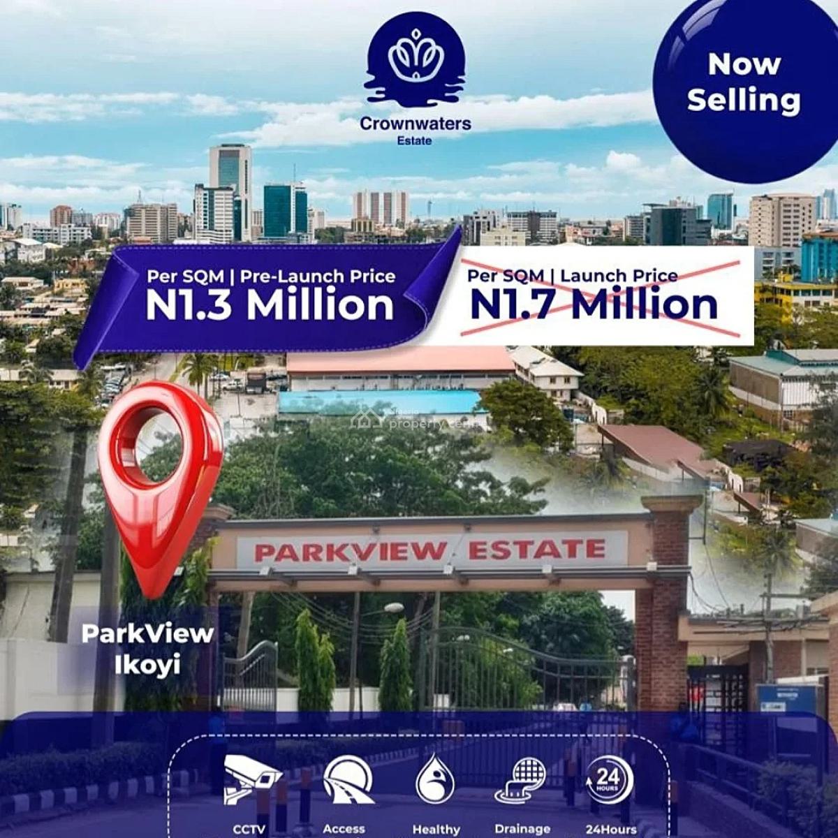 Prime Landed Property for The 1% of The 1% in Ikoyi and Its Environs, Parkview, Ikoyi, Lagos, Mixed-use Land for Sale