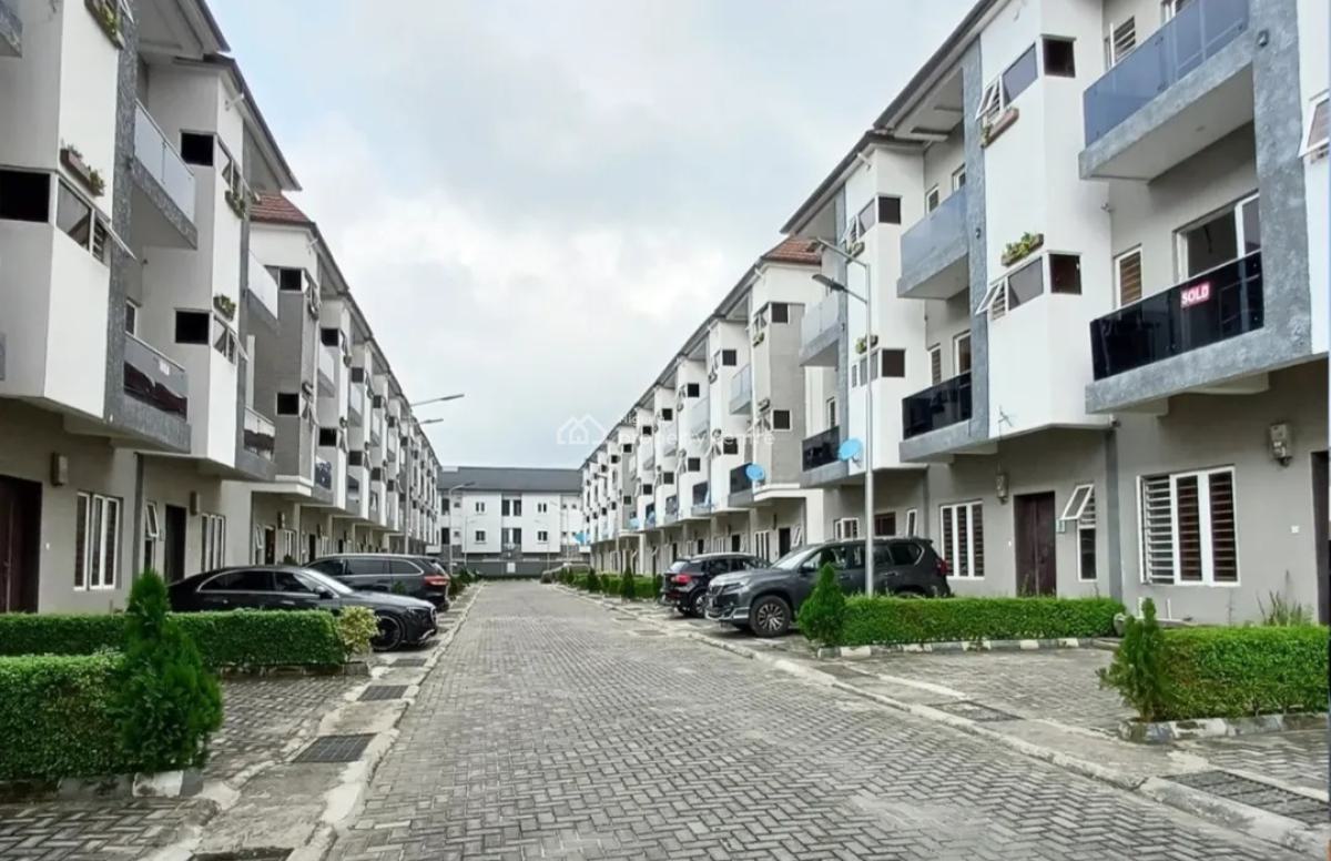 Well Finished Serviced 4 Bedroom Terrace with a Room Bq, Ikate Elegushi, Lekki, Lagos, Flat / Apartment for Rent