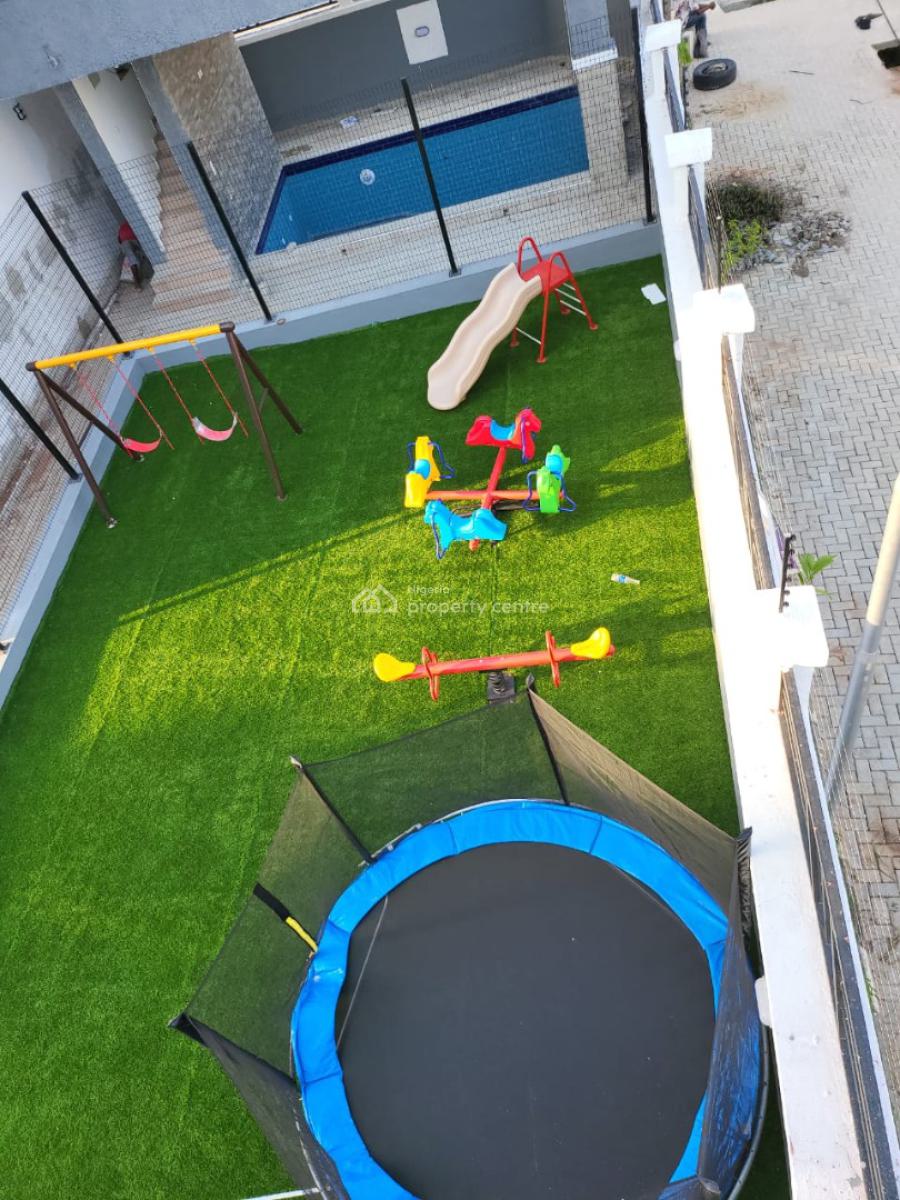 Well Finished Serviced 4 Bedroom Terrace with a Room Bq, Ikate Elegushi, Lekki, Lagos, Flat / Apartment for Rent