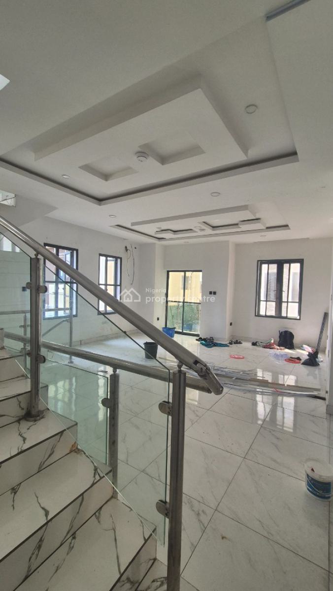 Luxury 4 Bedroom Duplex with a Room Bq, & with a Parking of 5 Cars., Off Issac John Street, Ikeja Gra, Ikeja, Lagos, Detached Duplex for Rent