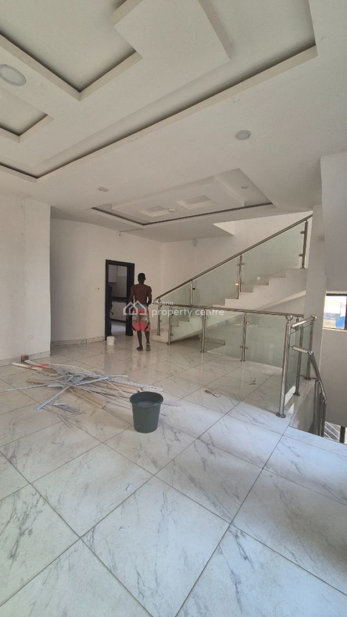 Luxury 4 Bedroom Duplex with a Room Bq, & with a Parking of 5 Cars., Off Issac John Street, Ikeja Gra, Ikeja, Lagos, Detached Duplex for Rent