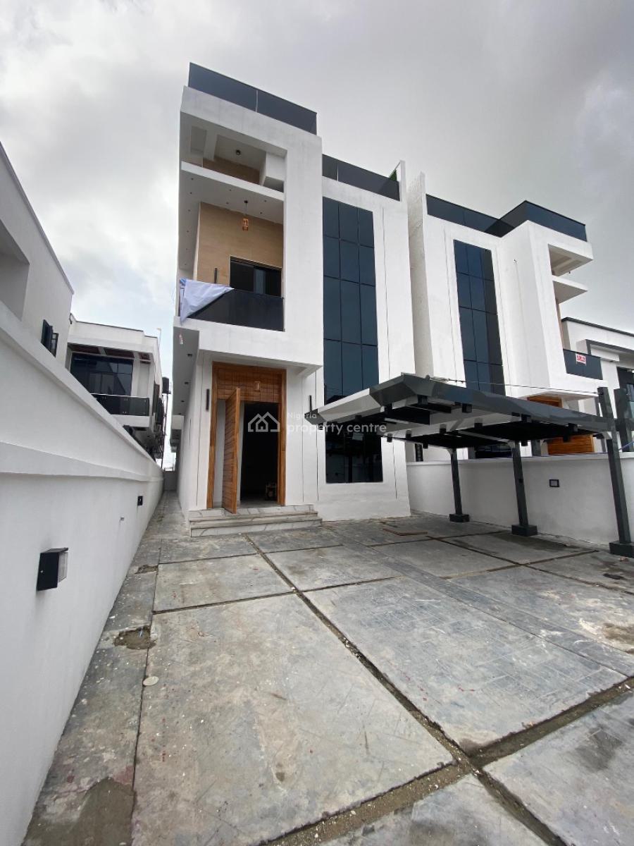 5 Bedroom Fully Detached Duplex with Bq, Gym, Cinema, Rooftop Pool, Orchid, Ikota, Lekki, Lagos, Detached Duplex for Sale