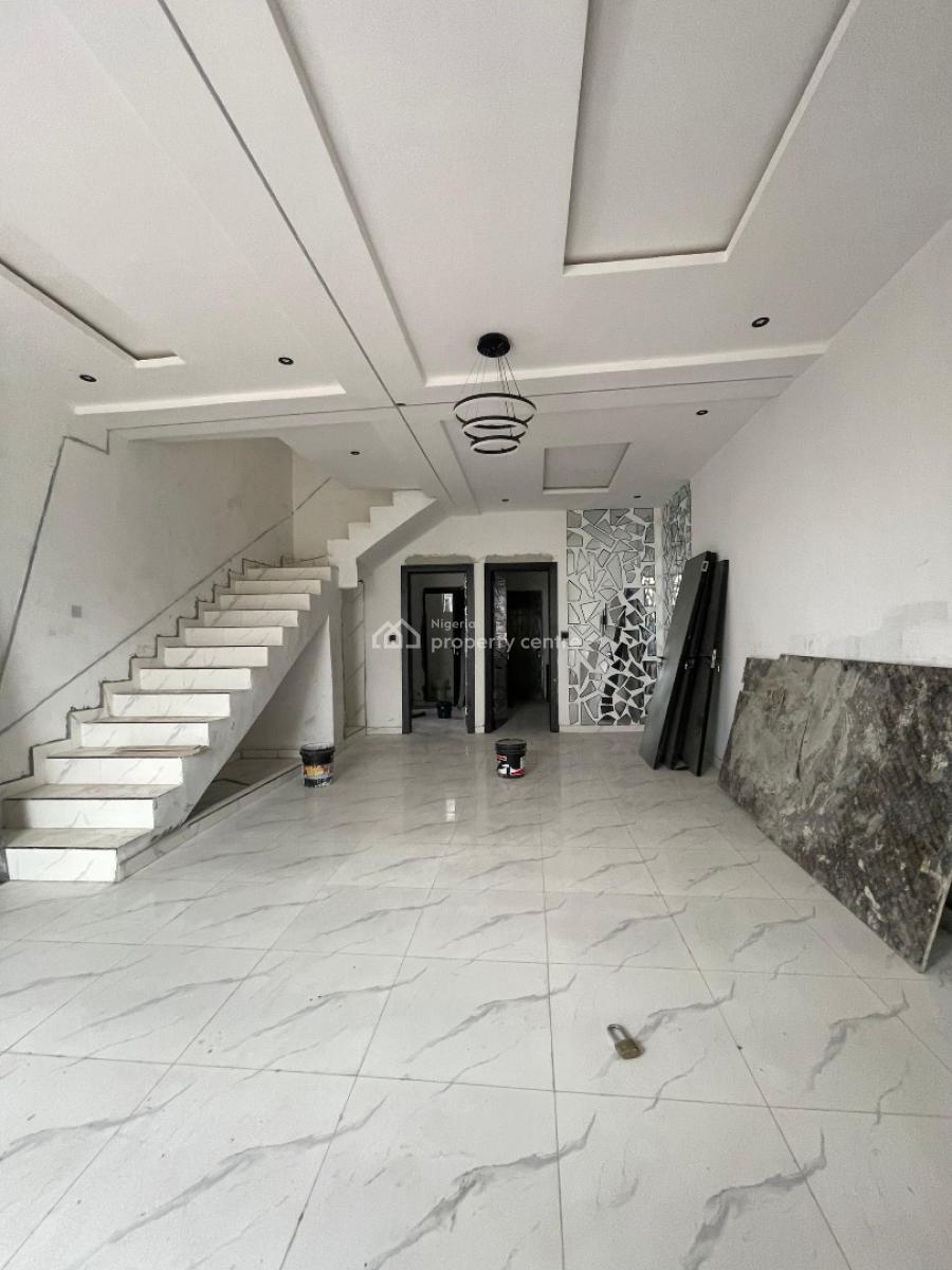 Well Built 4 Semi Detached Duplex with Bq and Self Compound, Ikota, Lekki, Lagos, Semi-detached Duplex for Sale