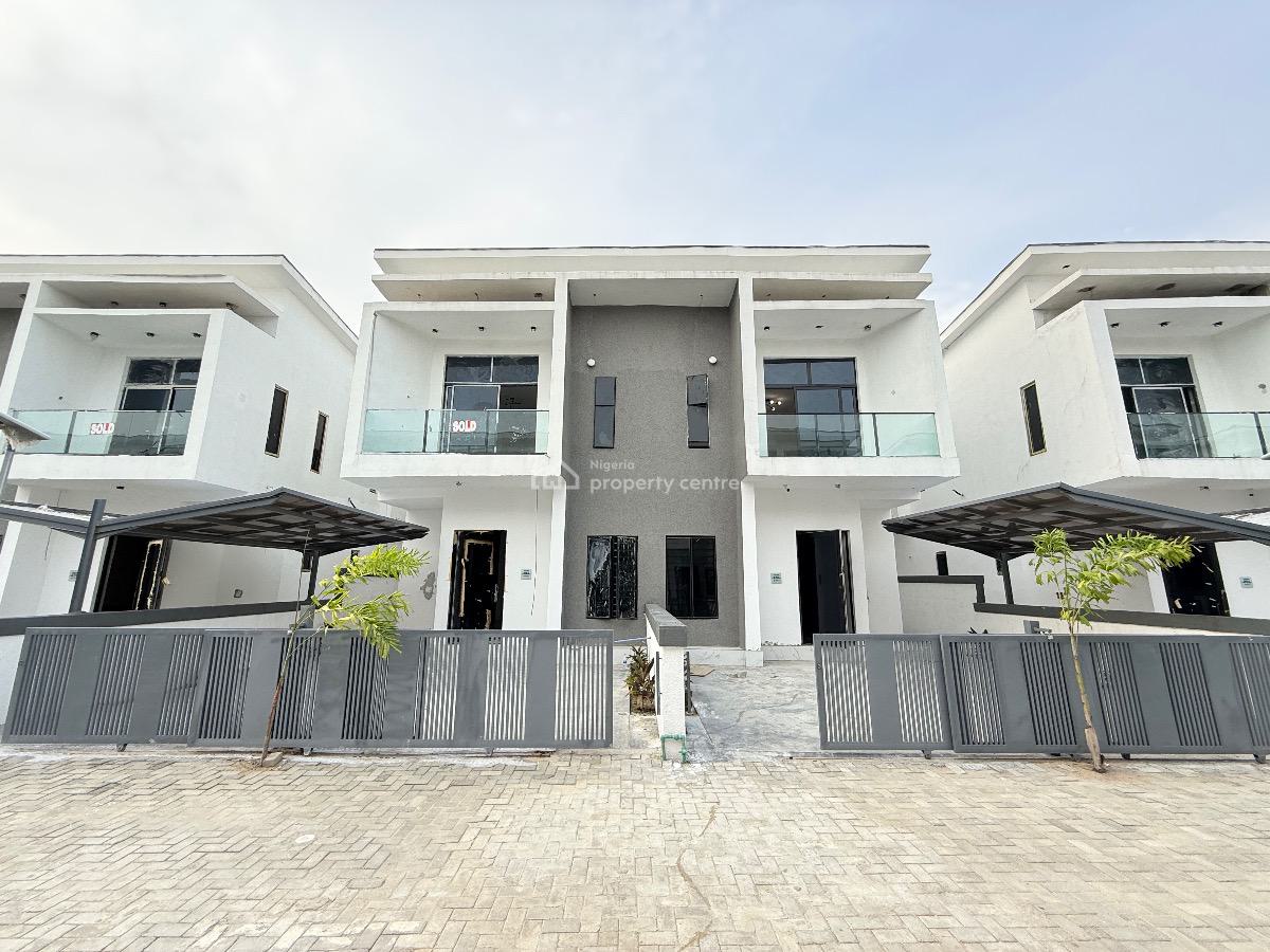 Brand New Luxury 4 Bedroom Semi Detached House, Orchid Road, Lekki, Lagos, Semi-detached Duplex for Rent