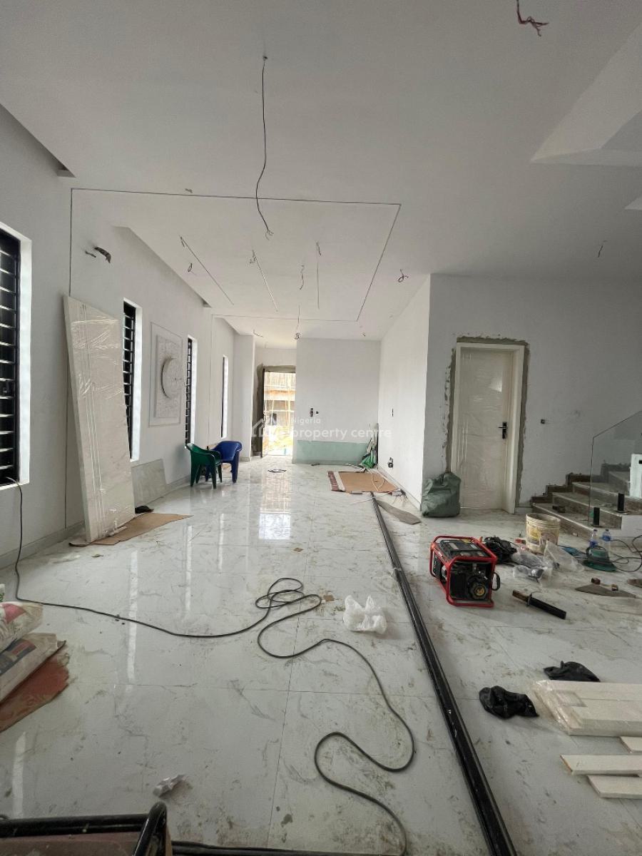 90% Complete 5 Bedroom Detached Duplex with Swimming Pool and Bq, Ikota, Lekki, Lagos, Detached Duplex for Sale