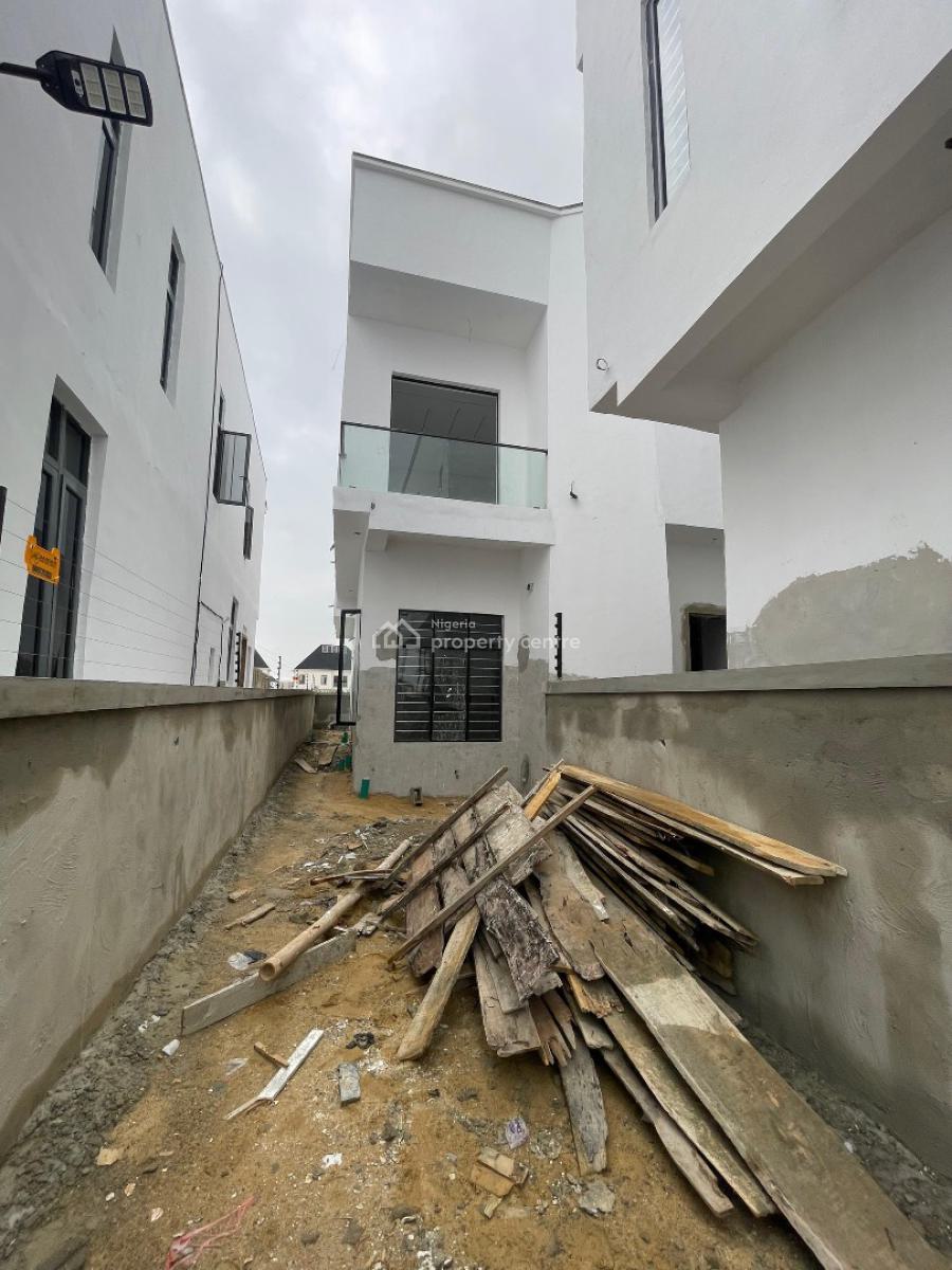 Newly Built 4 Bedroom Semi Detached Duplex with Bq and Self Compound, Ikota, Lekki, Lagos, Semi-detached Duplex for Sale