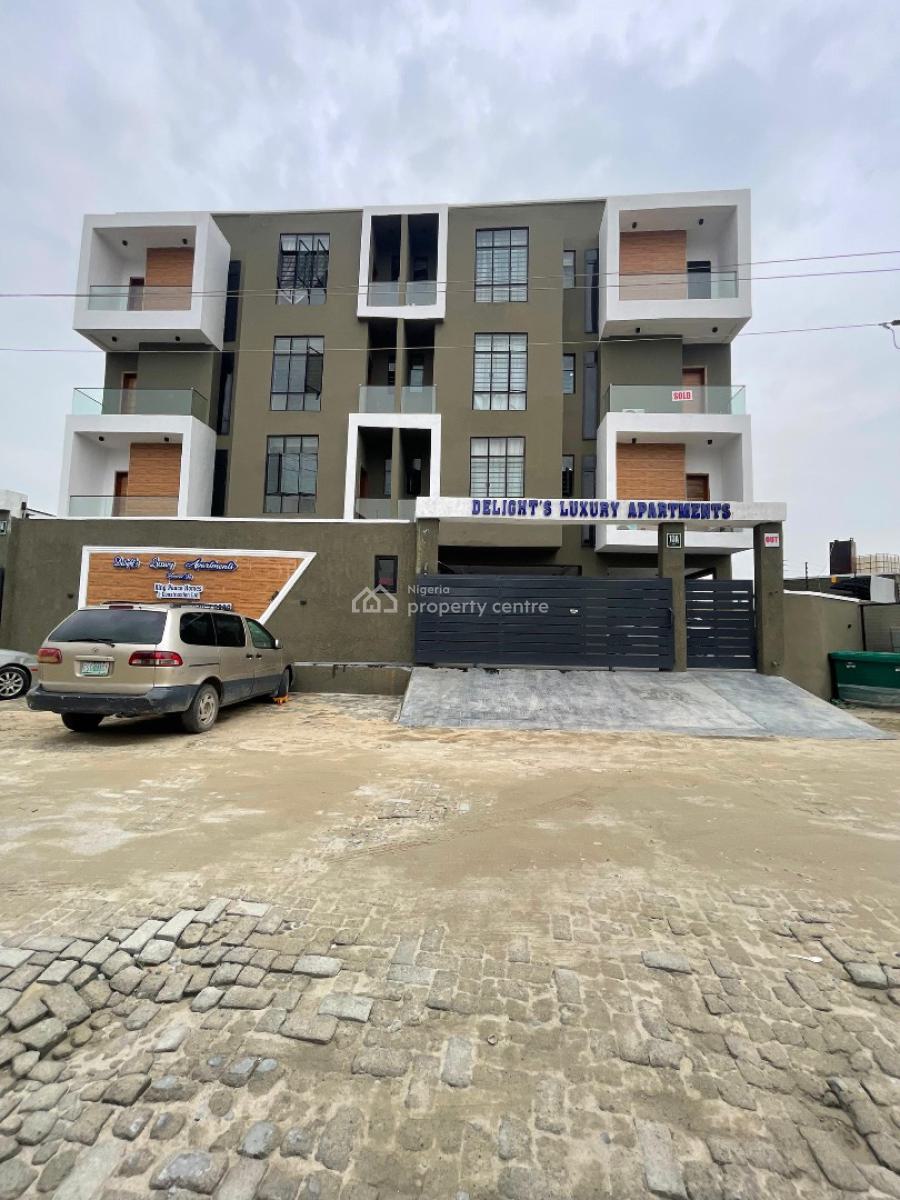 Contemporary 2 Bedroom Apartment with Pool, Gym, Elevator and Lounge, Ikota, Lekki, Lagos, Flat / Apartment for Sale