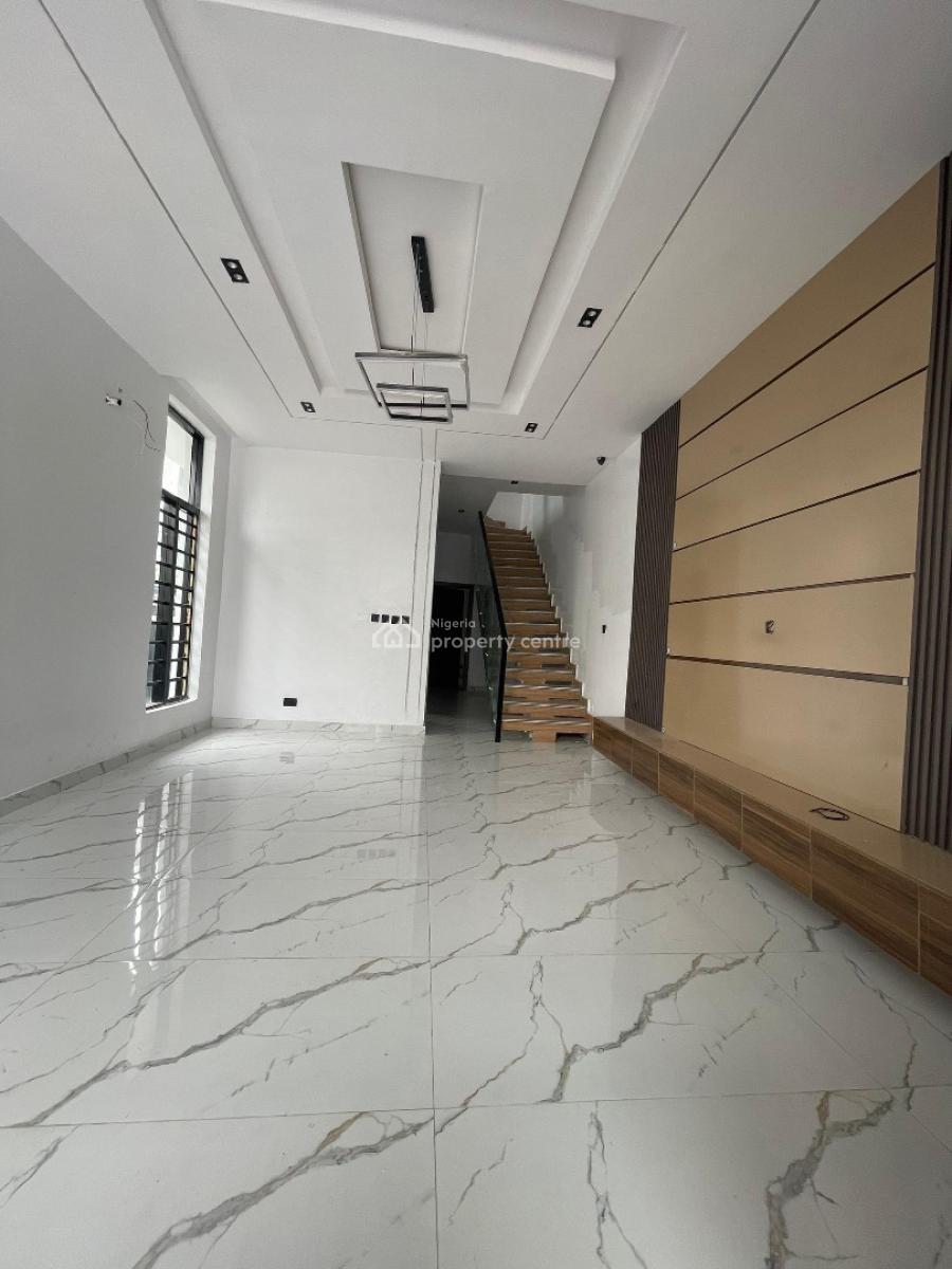 Well Built 4 Bedroom Semi Detached Duplex with Bq and Self Compound, Ikota, Lekki, Lagos, Detached Duplex for Sale