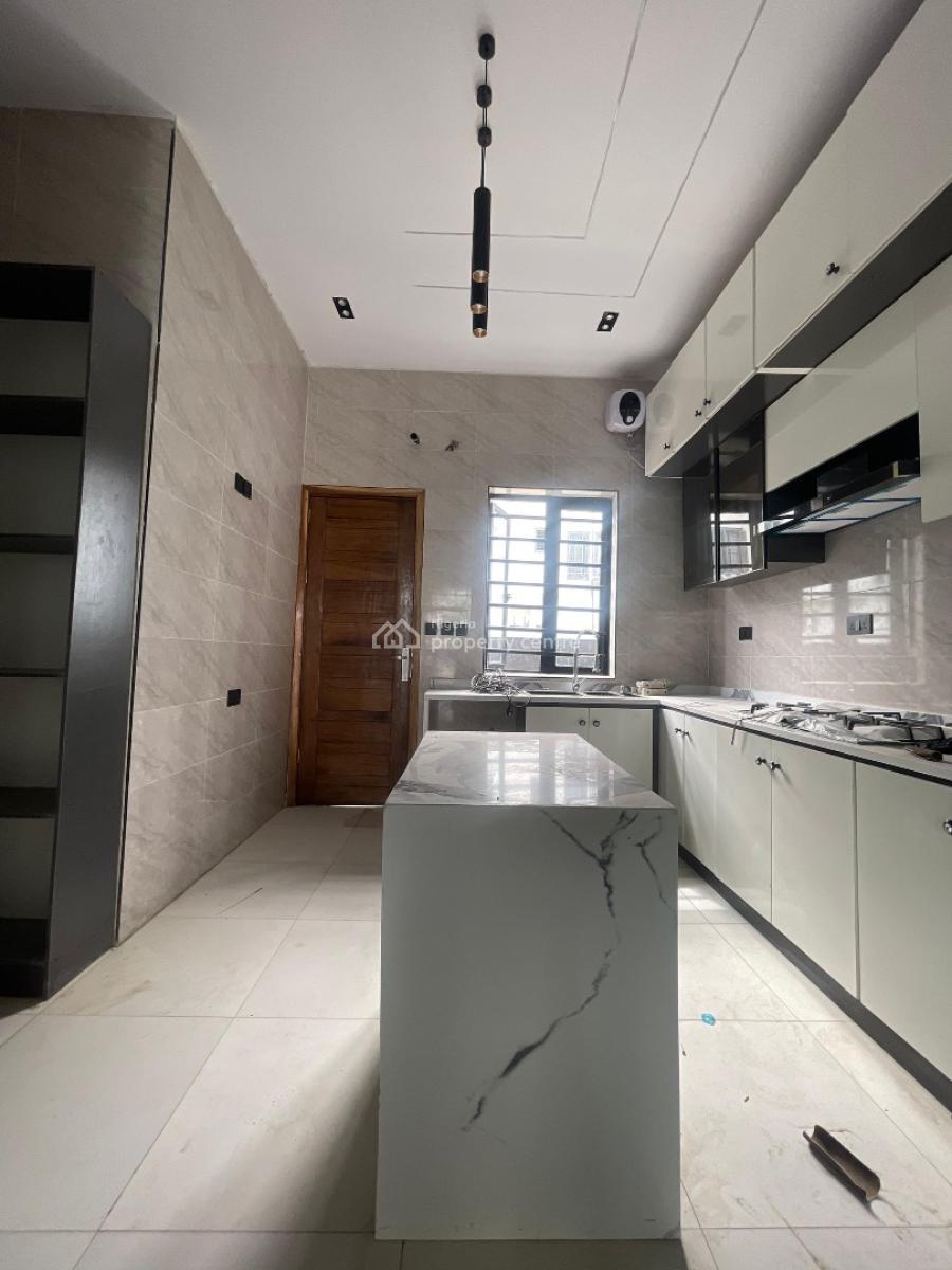 Exquisite 4 Semi Detached Duplex with Bq and Self Compound in a Serene, Ikota, Lekki, Lagos, Semi-detached Duplex for Sale