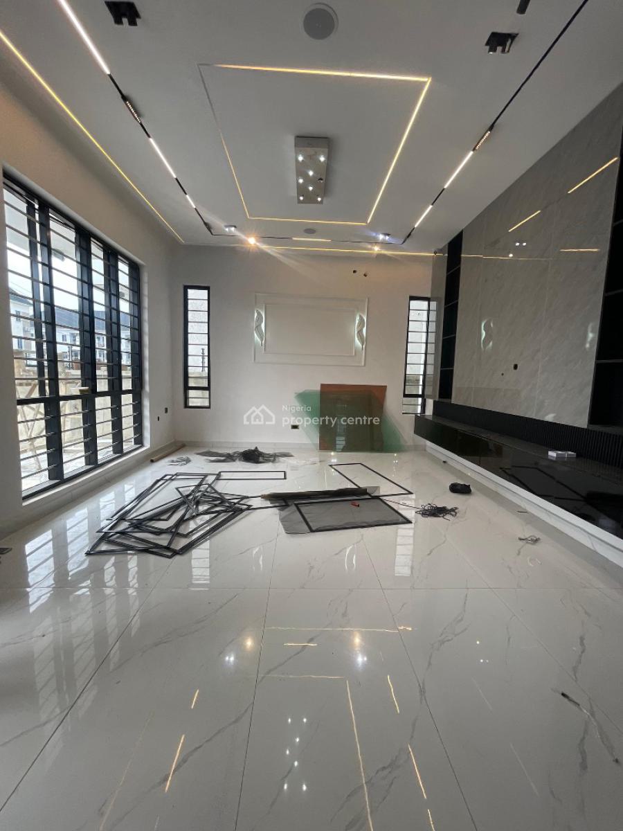 Luxury 5 Bedroom Detached with Open Terrace, Cinema, Kitchenette,gym, Ikota, Lekki, Lagos, Detached Duplex for Sale