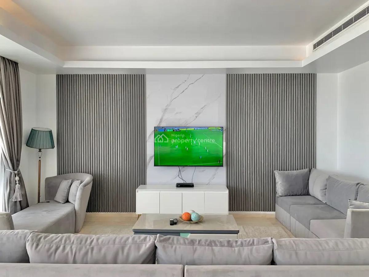 Olaceous 3 Bedroom Ocean View Apartment with Pool & Gym, Eko Atlantic City, Lagos, Flat / Apartment Short Let