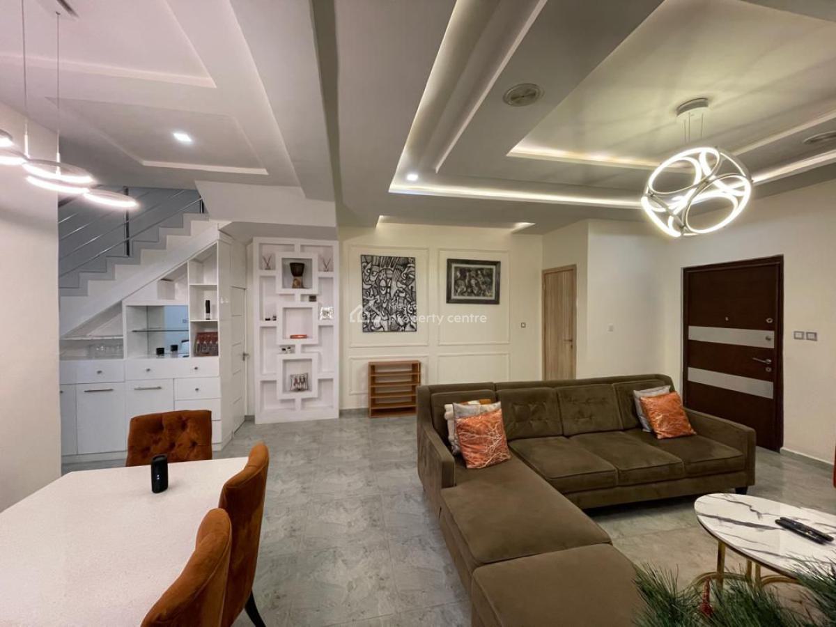 4 Bedrooms Semi Detached House with Good Finishings, Ikate, Lekki, Lagos, Semi-detached Duplex for Rent